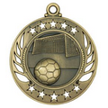 Medal, "Soccer" Galaxy - 2 1/4" Dia.